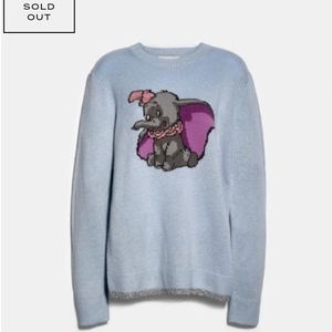Coach x Disney dumbo Intarsia Sweater